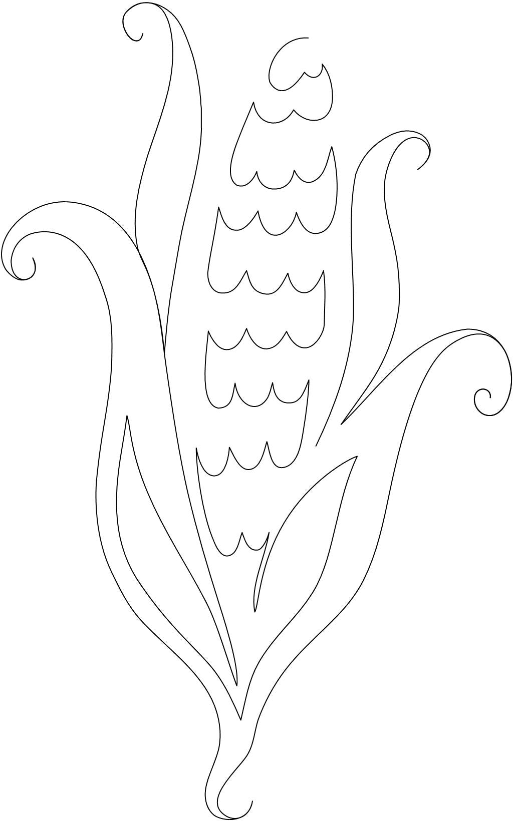 Cute Corn - Motif